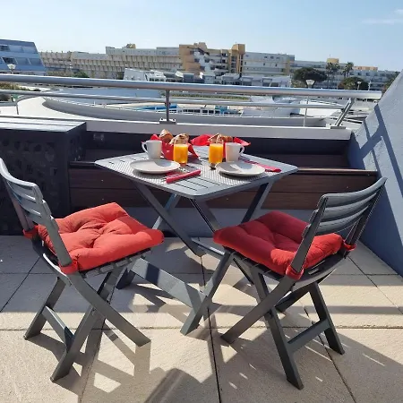 207 Cap D'Agde Naturiste Grand T2 De Standing Avec Garage Exterior photo
